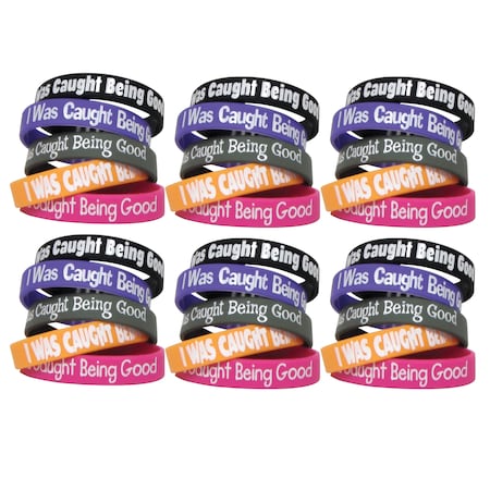 Teacher Created Resources I Was Caught Being Good Wristband Pack, 10 Per Pack, PK6 6573